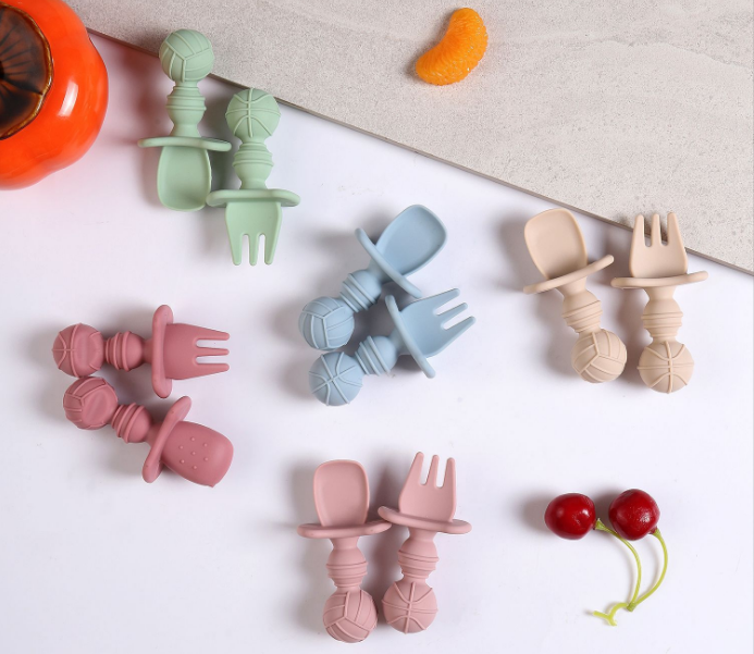 silicone suction plate bowl spoon bibs